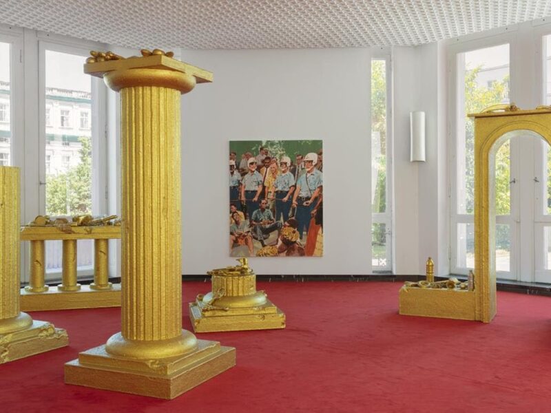 John Miller at the Schinkel Pavillon