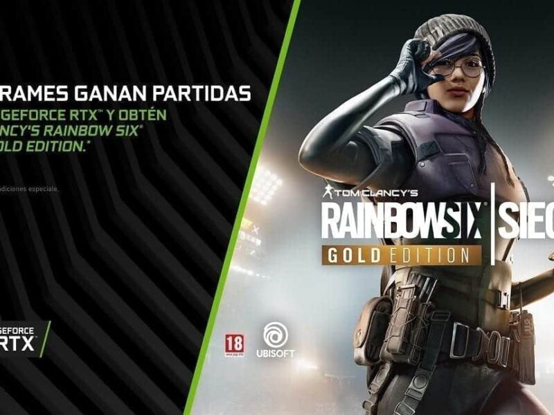 El Mega-Hit ‘Tom Clancy’s Rainbow Six Siege’ incluído con las gráficas GeForce RTX