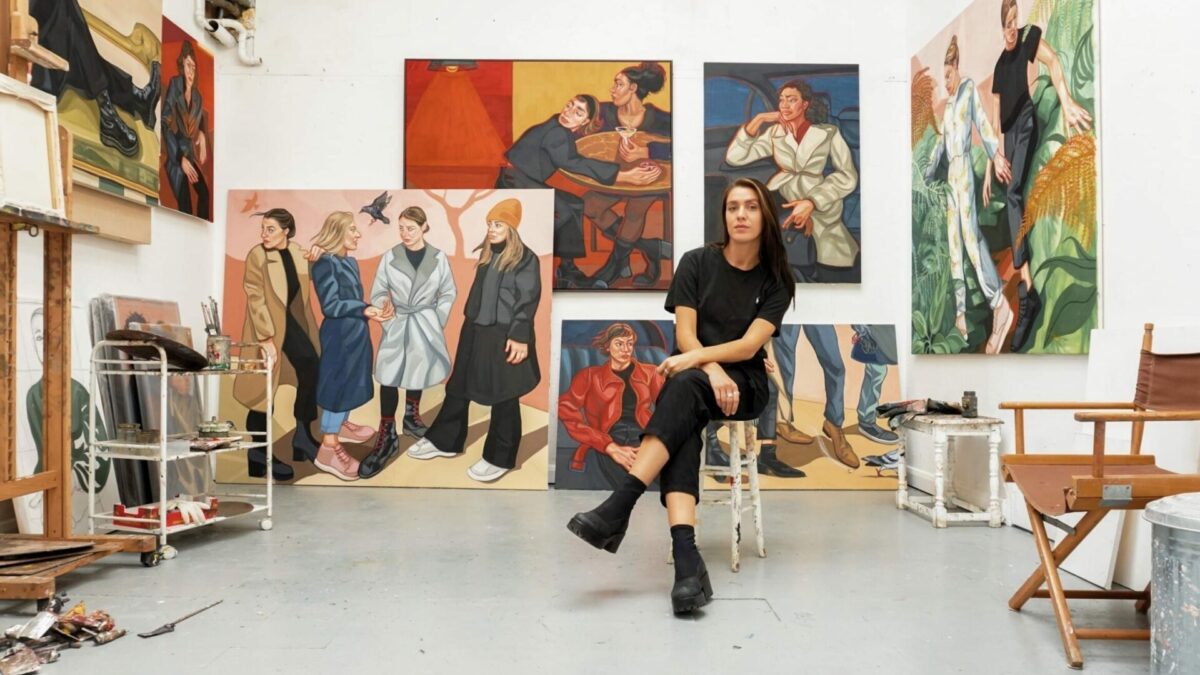 BP Portrait Young Artist winner, Ania Hobson, celebrates modern women in her debut London show