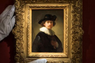 New auction record for a self-portrait by Dutch Master Rembrandt Van Rijn