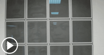 Watch: Samuel Levi Jones's latest art installation at Edison School for the Arts, Indianapolis