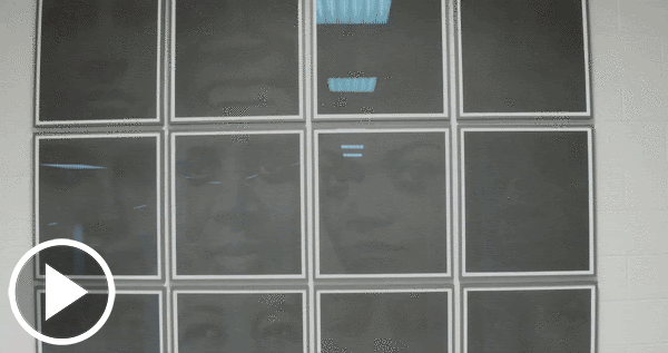 Watch: Samuel Levi Jones’s latest art installation at Edison School for the Arts, Indianapolis