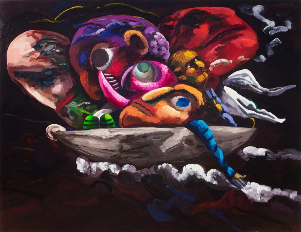 Dana Schutz: ‘Shadow of a Cloud Moving Slowly’ at Thomas Dane Gallery