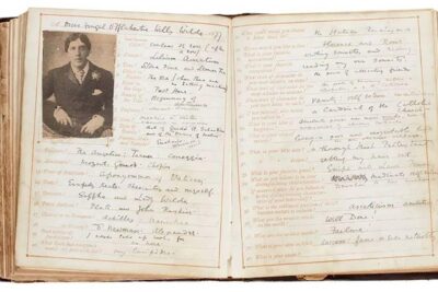 Questionnaire filled in by young Oscar Wilde to be auctioned at Sotheby’s