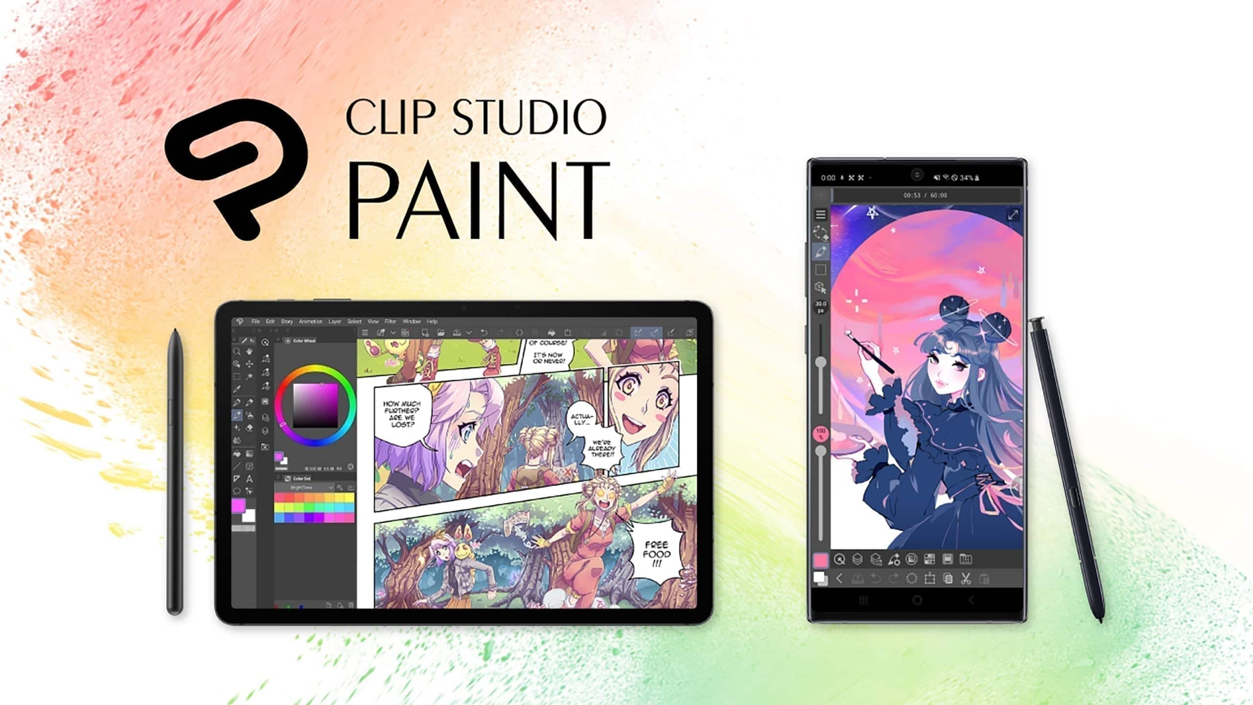 Clip Studio Paint Disponible para Galaxy