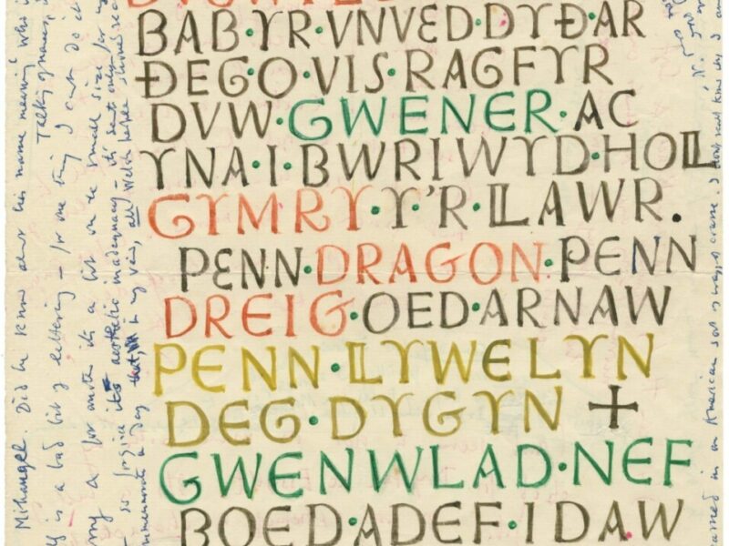 Welsh Poet’s Letters On The Struggles Of Life And Love At Bonhams Book Sale