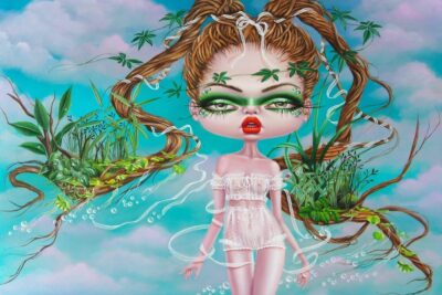 LA Exhibitions. A Rebrousse-Poil by Bruno Pontiroli. Birds of Paradise by Marie Larkin