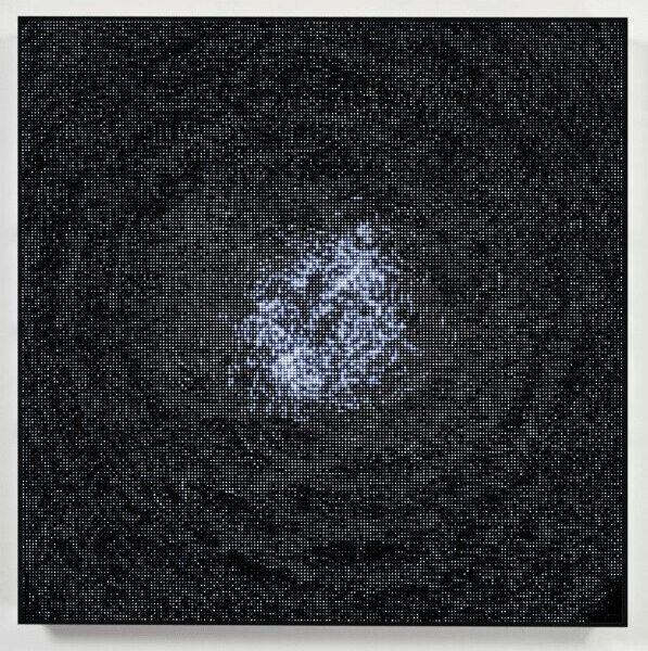 Pace Gallery.  Palo Alto. Leo Villareal: Harmony of the Spheres