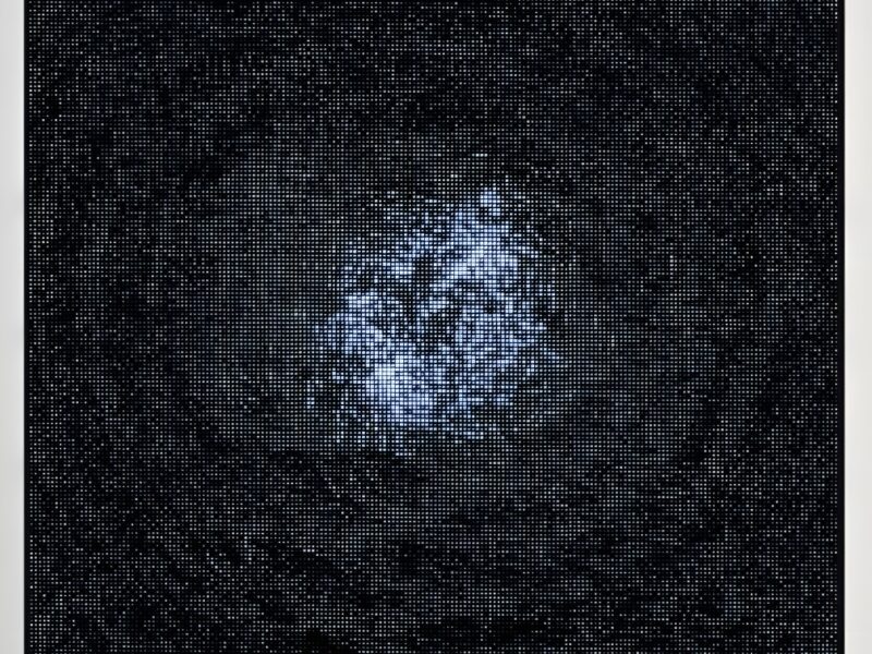 Pace Gallery.  Palo Alto. Leo Villareal: Harmony of the Spheres