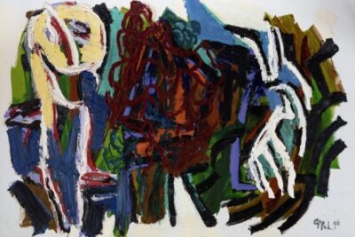 Dos imponentes obras de Victor Vasarely y Karel Apple protagonizan la próxima subasta de arte en Setdart