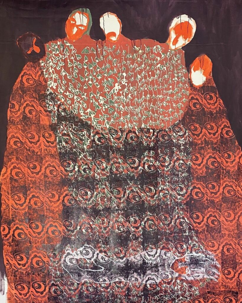 David Zwirner London. Portia Zvavahera: Ndakavata pasi ndikamutswa nekuti anonditsigira