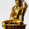 A 13th/14th Century Gilt Copper Alloy Figure Of Maitreya Is Top Lot At Bonhams New York Asia Week Sale Series