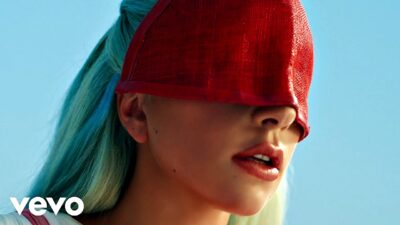 Video still — New Video. Lady Gaga: 911. Pop Music