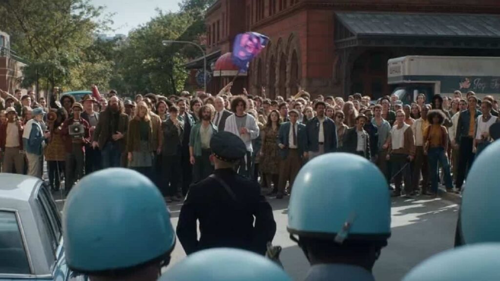 El Juicio de los 7 de Chicago (2020). Película Aaron Sorkin. Neflix