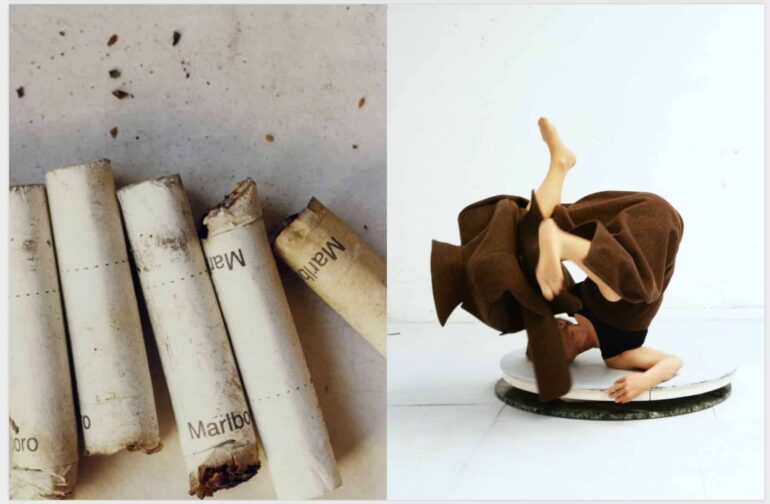 British artist Maggi Hambling collaborates with art and fashion magazine Middle Plane