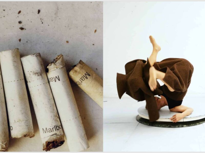 British artist Maggi Hambling collaborates with art and fashion magazine Middle Plane