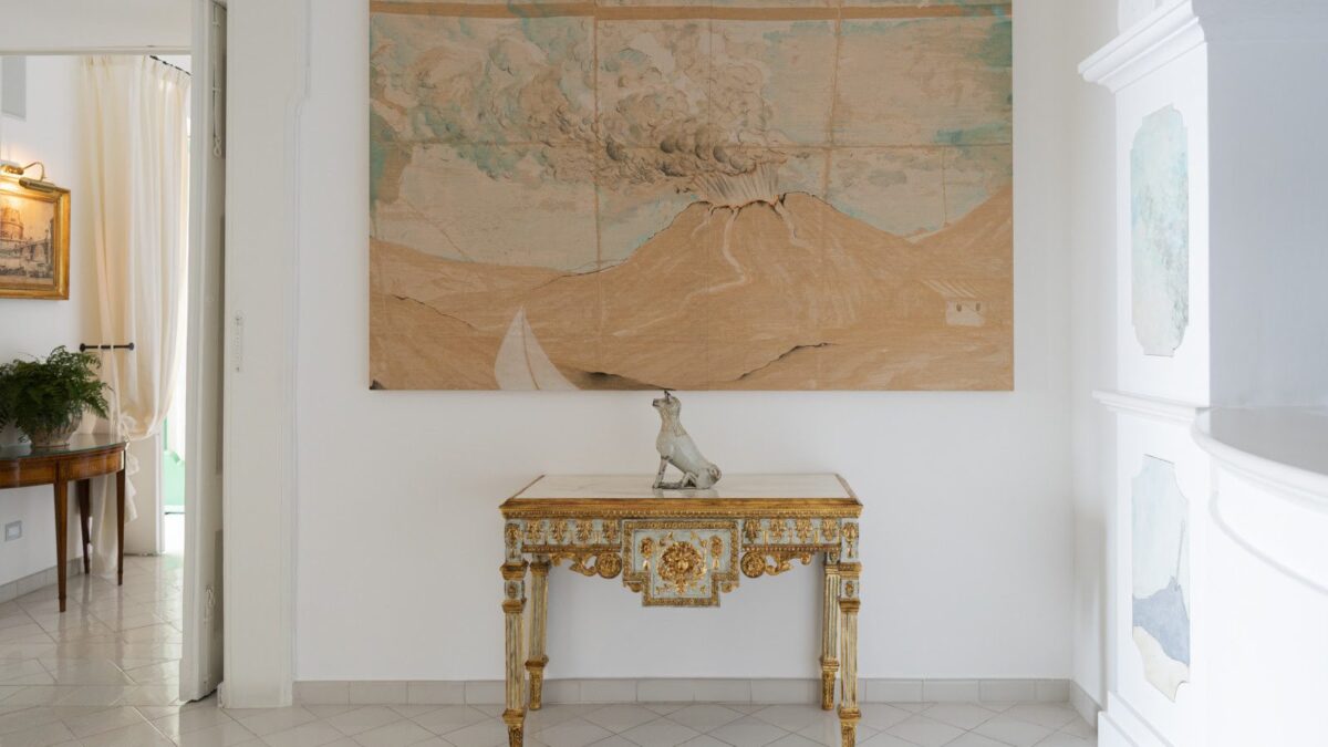 Napoli, Italy. Thomas Dane Gallery. Caragh Thuring: Sirenuse Art Project, Positano