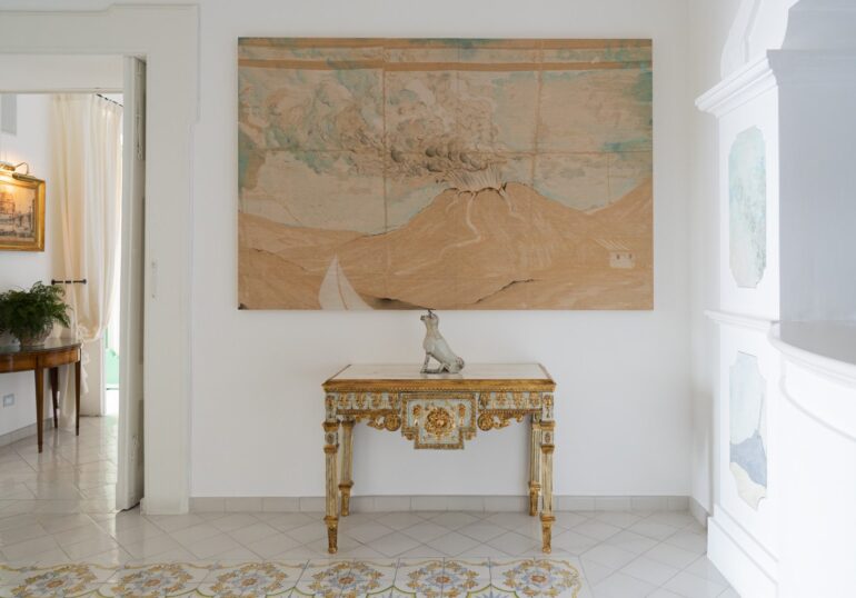 Napoli, Italy. Thomas Dane Gallery. Caragh Thuring: Sirenuse Art Project, Positano