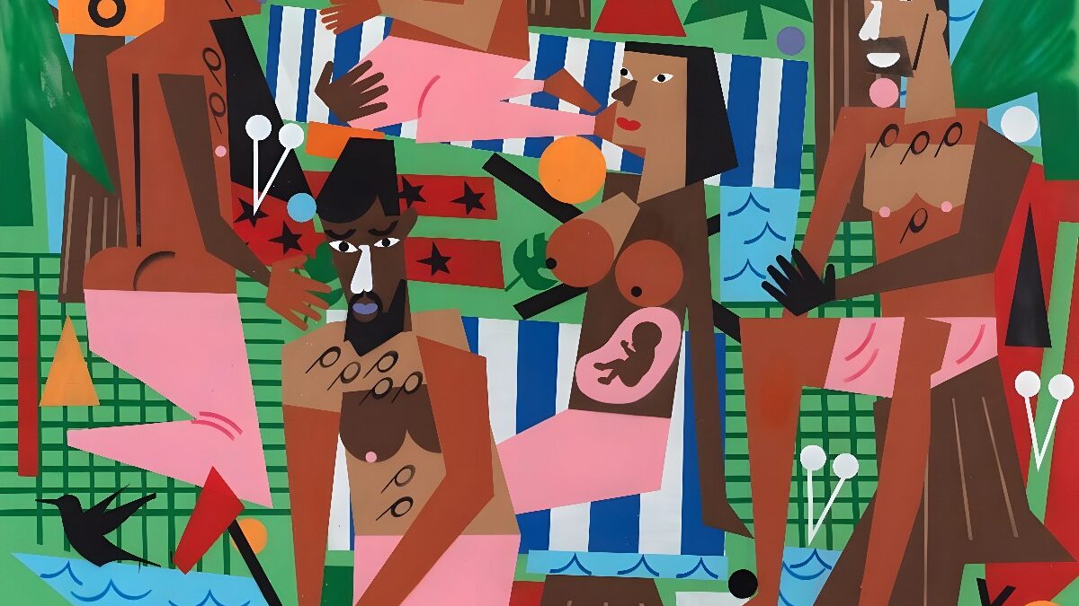 NYC Exhibitions. Nina Chanel Abney. Jack Shainman Gallery