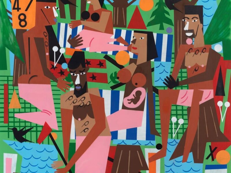 NYC Exhibitions. Nina Chanel Abney. Jack Shainman Gallery