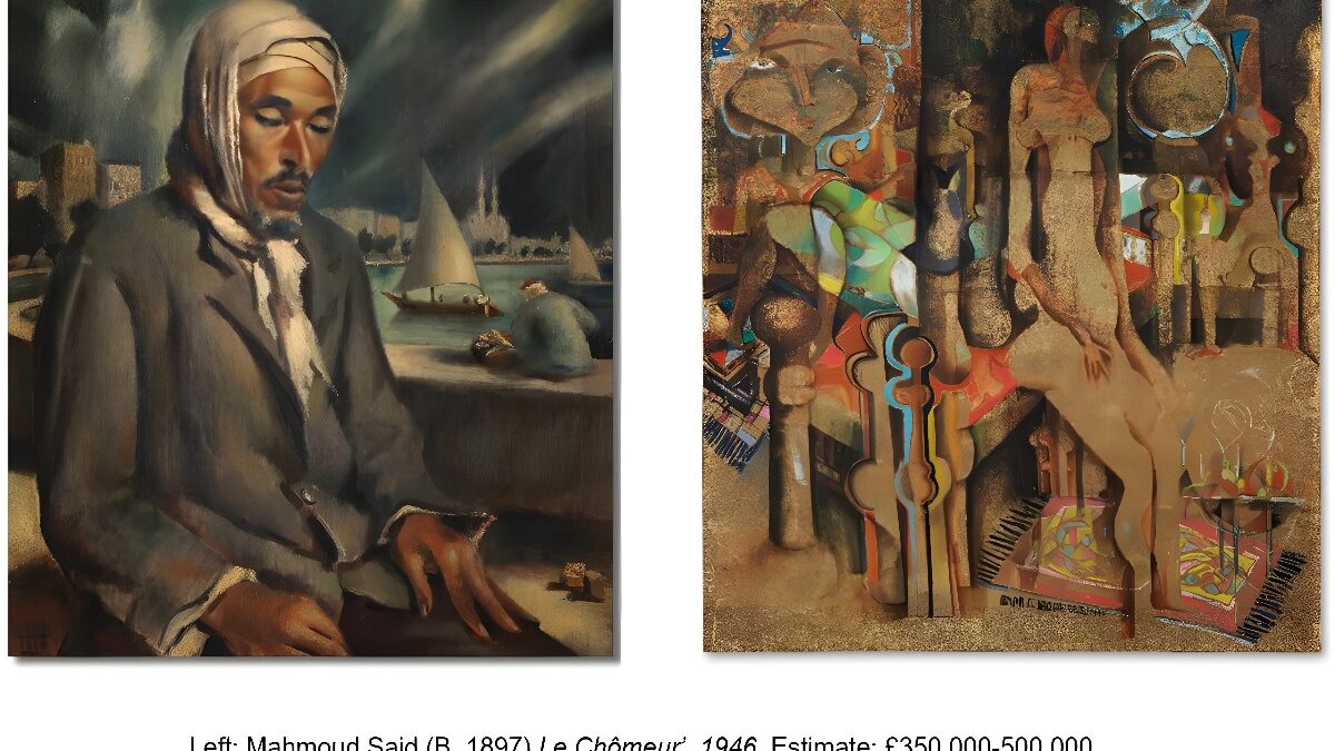 Seminal Work From World’s Most Valuable Arab Artist Comes To Bonhams