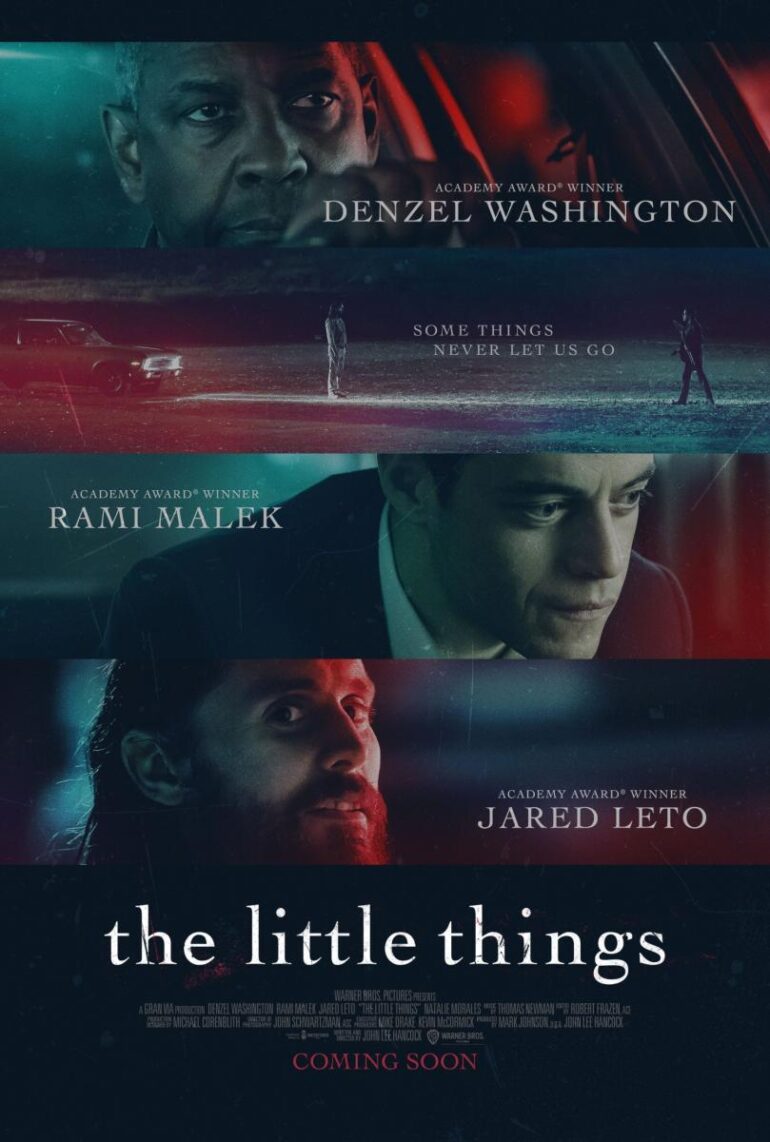 The Little Things (2021). Denzel Washington, Rami Malek, Jared Leto