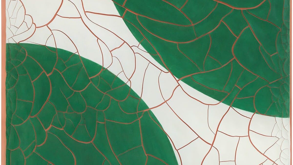 Green Disks by Adriana Varejão. Gagosian