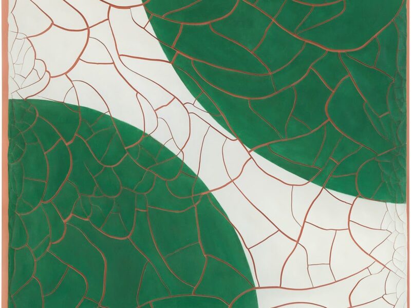 Green Disks by Adriana Varejão. Gagosian