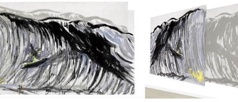 Los Angeles Auction Features Rare Painting by Raymond Pettibon