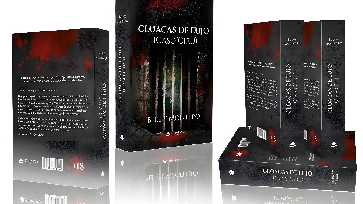 Cloacas de Lujo (Caso Ciru), una novela, de Belén Montero, publicada por la editorial Círculo Rojo