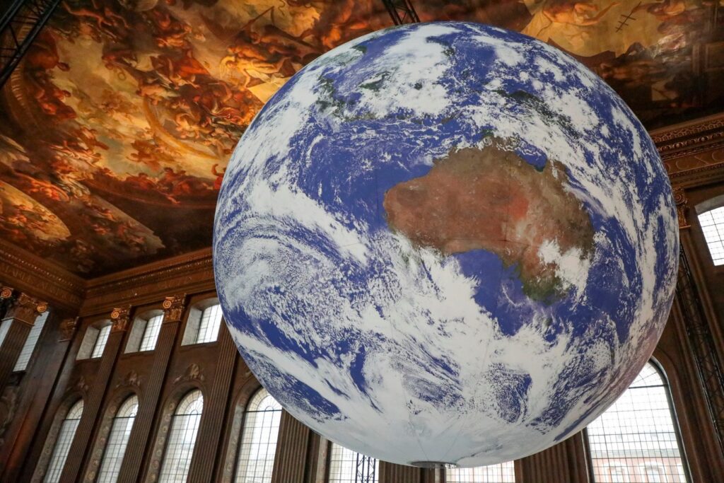 Awe-inspiring installation Gaia returns to the Old Royal Naval College post-lockdown