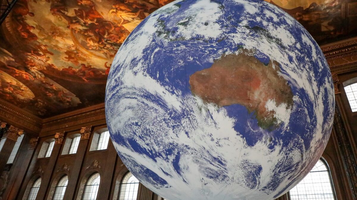 Awe-inspiring installation Gaia returns to the Old Royal Naval College post-lockdown