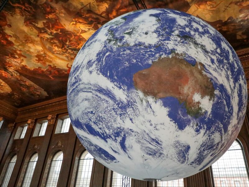 Awe-inspiring installation Gaia returns to the Old Royal Naval College post-lockdown