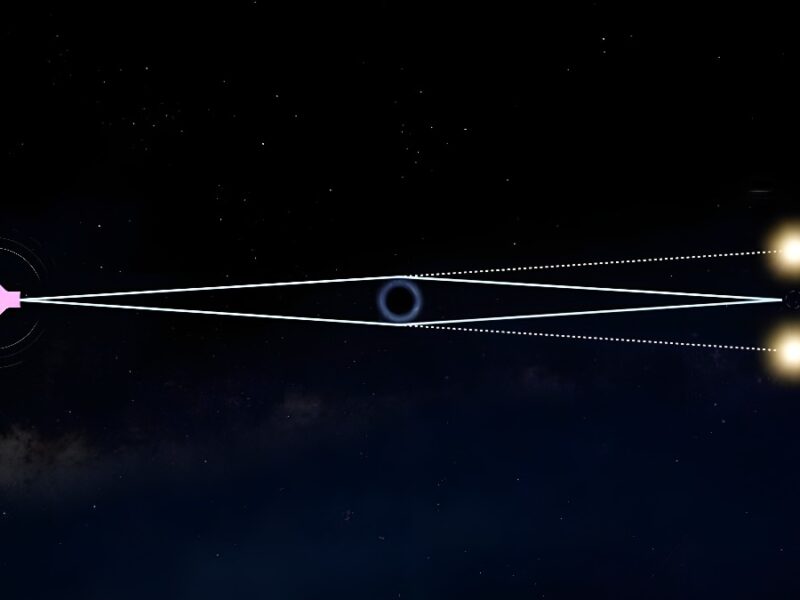 El Telescopio Espacial Roman Descubrirá Agujeros Negros Solitarios