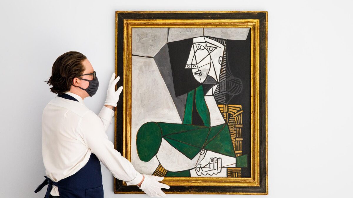 Rare Picasso Portrait of Françoise Gilot Comes to Market for First Time in 35 Years