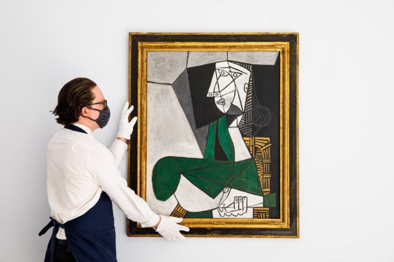 Rare Picasso Portrait of Françoise Gilot Comes to Market for First Time in 35 Years
