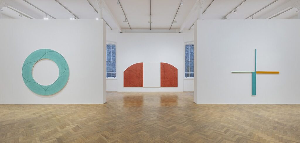 Now Open: Robert Mangold in London. Pace Gallery