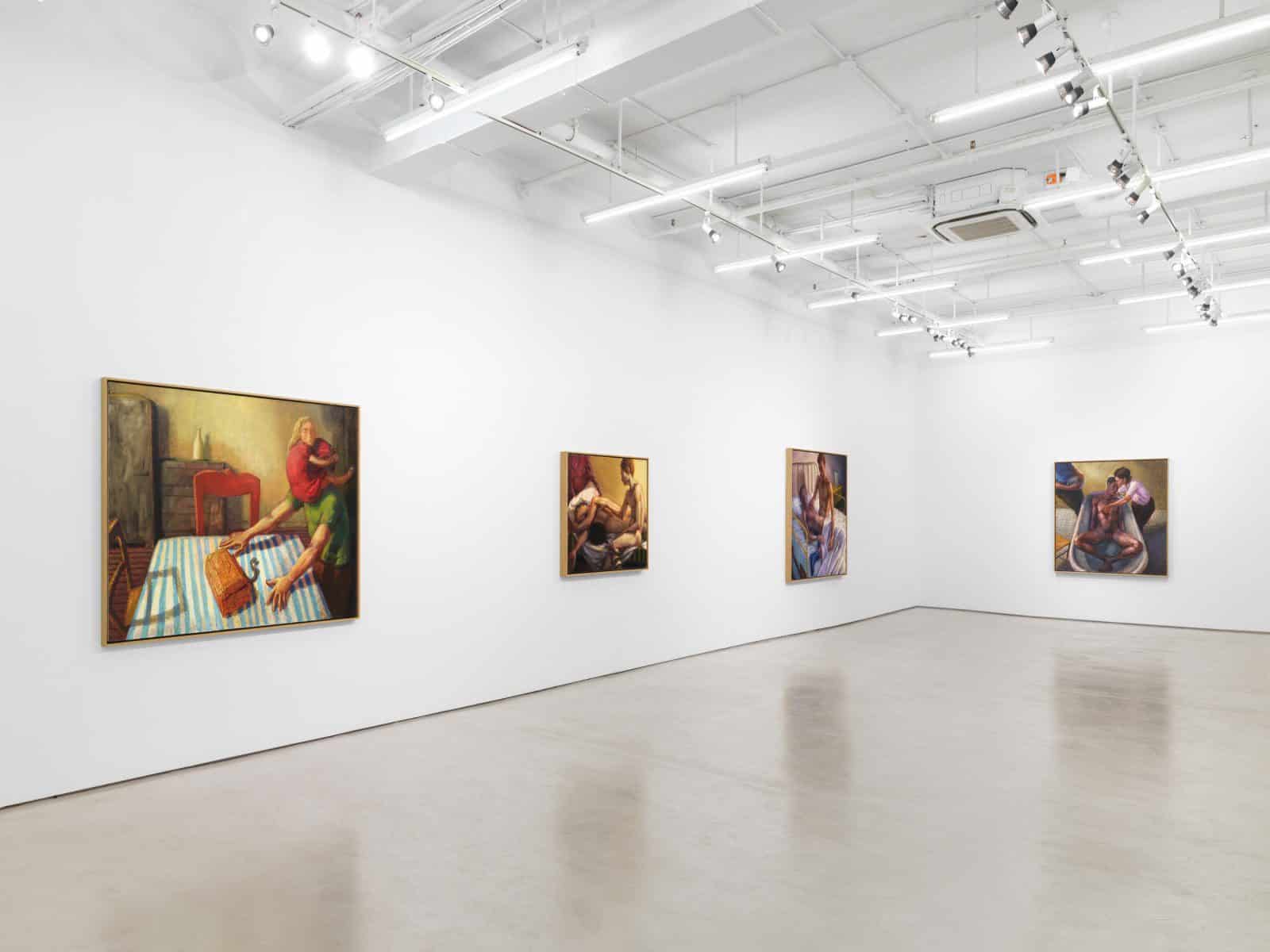Hugh Steers: Strange State of Being, installation view, Alexander Gray Associates, New York (2021)