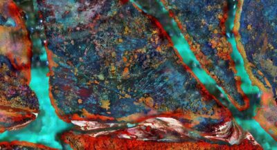 SEGMENTED #835WYW (2021) BY LEROY BROTHERS 120X90CM | 47 1/4X35 7/16" • NFT (REPRODUCTION: INKJET PRINT ON DIBOND, EPOXY)