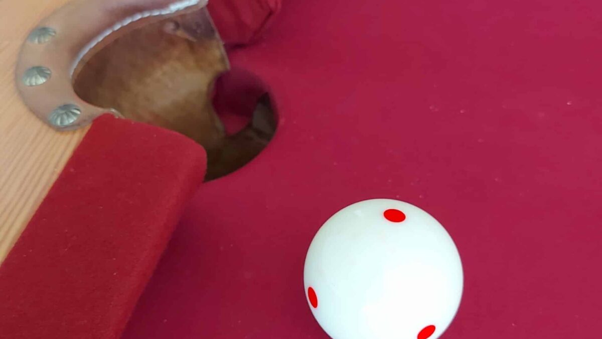 Aprovechar los Picos de las Troneras. Trucos de Pool (Billar Americano)