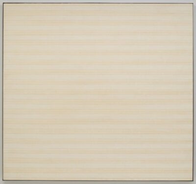 Agnes Martin, Desert Flower, 1985 © Estate of Agnes Martin /Artists Rights Society (ARS), New York