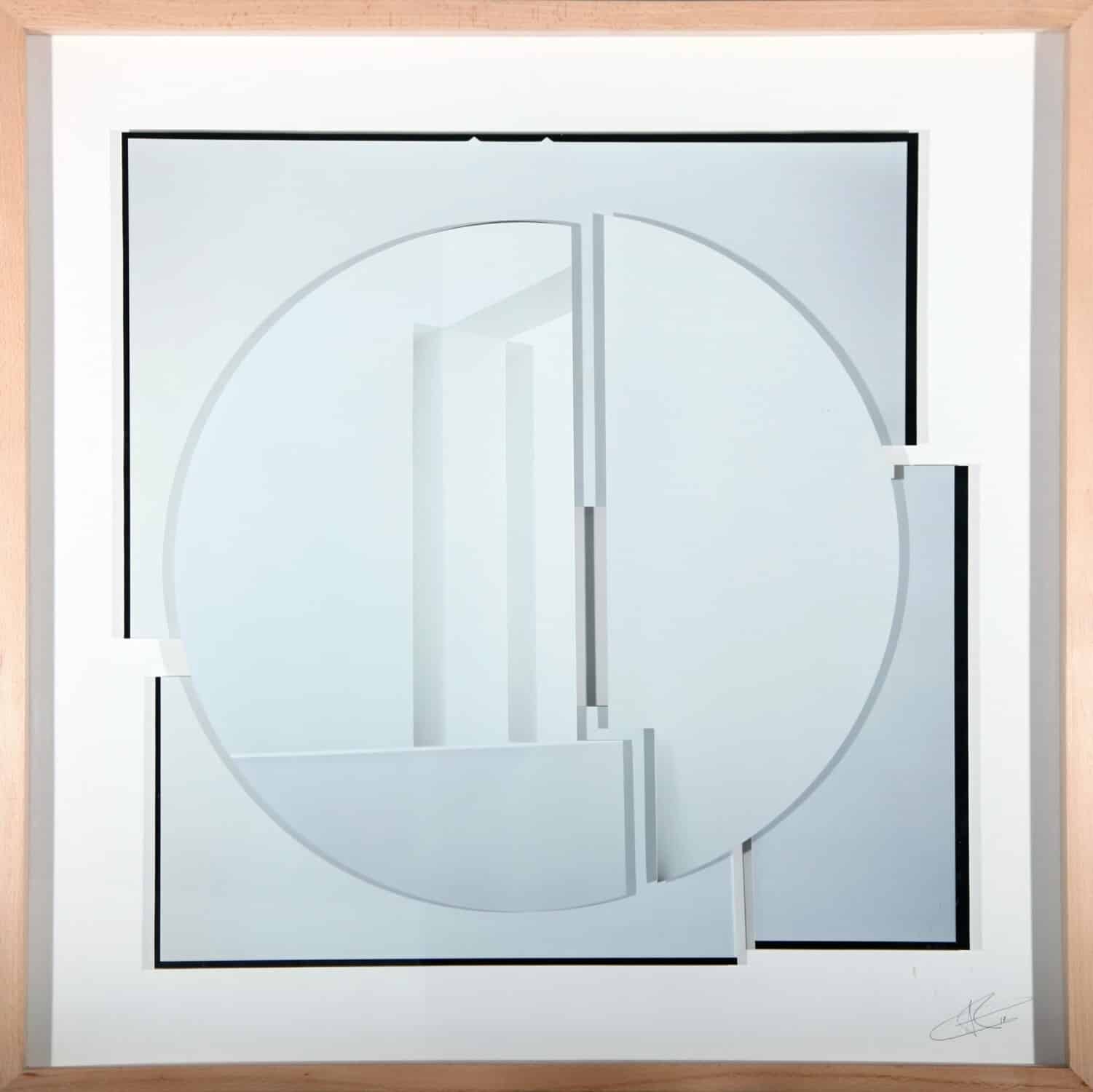 Patrik GrijalvoMacba.Barcelona. 150 x 150 x 10 cm. Collage fotográfico