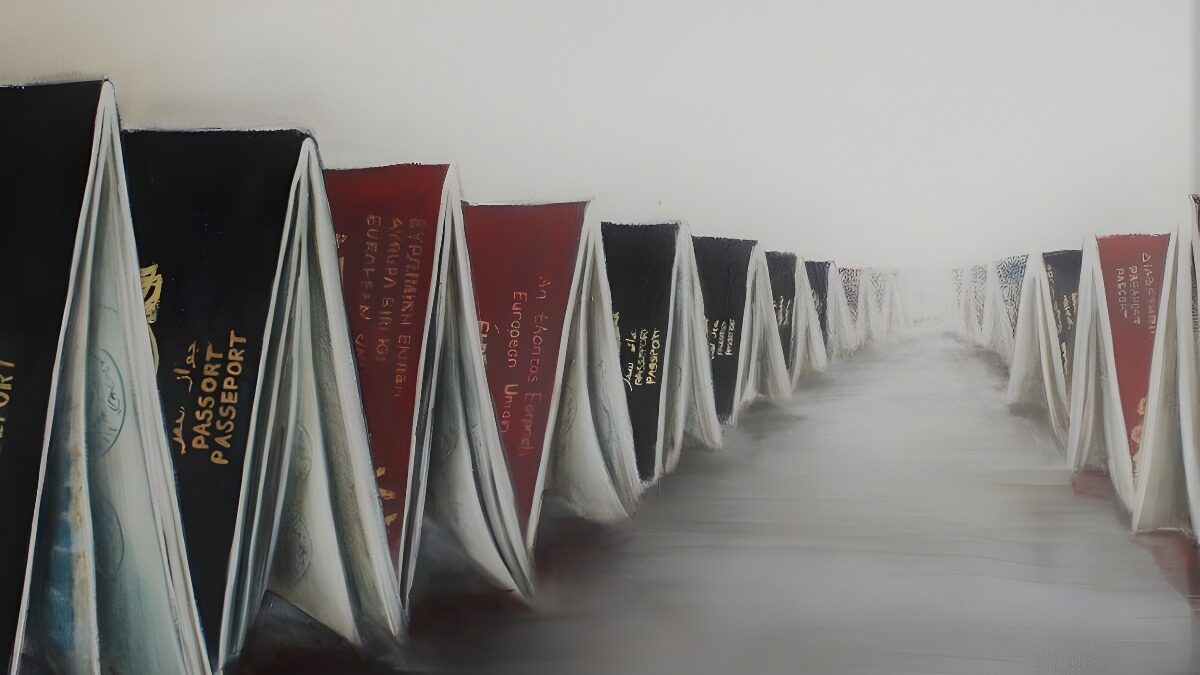 Displaced Privilege, a solo exhibition by Olivier Cornet Gallery artist Miriam McConnon