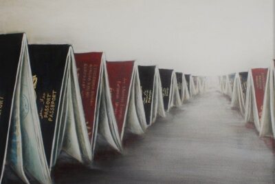 Displaced Privilege, a solo exhibition by Olivier Cornet Gallery artist Miriam McConnon