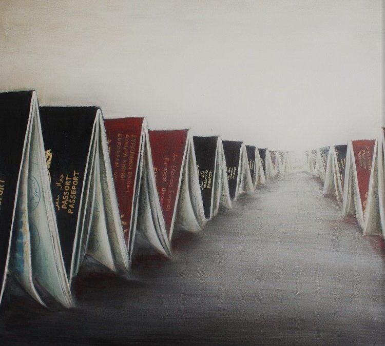 Displaced Privilege, a solo exhibition by Olivier Cornet Gallery artist Miriam McConnon