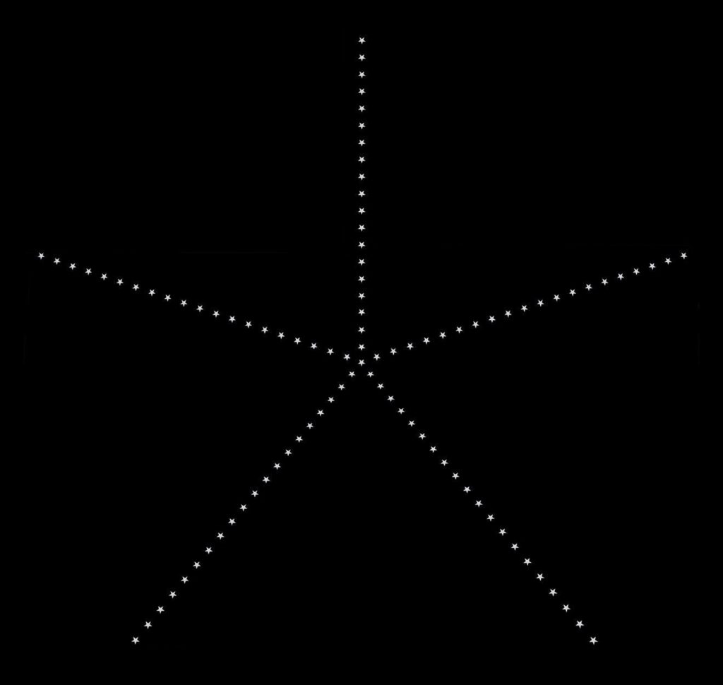 James Lee Byars: The Milky Way and The Star Man. Michael Werner Gallery, London