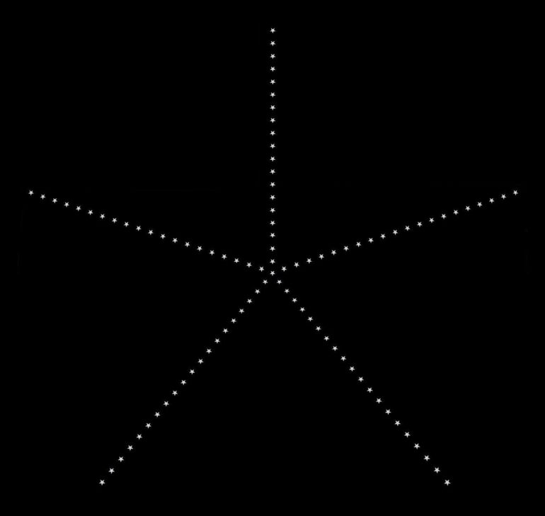 James Lee Byars: The Milky Way and The Star Man. Michael Werner Gallery, London