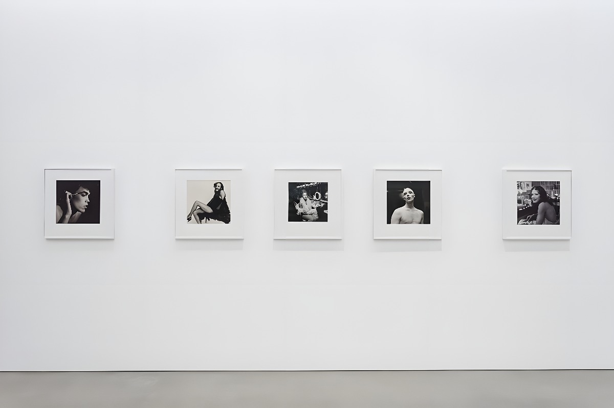 Peter Hujar, Backstage, installation view: Maureen Paley, London, 2021 special thanks to the Peter Hujar Estate and Archive LLC