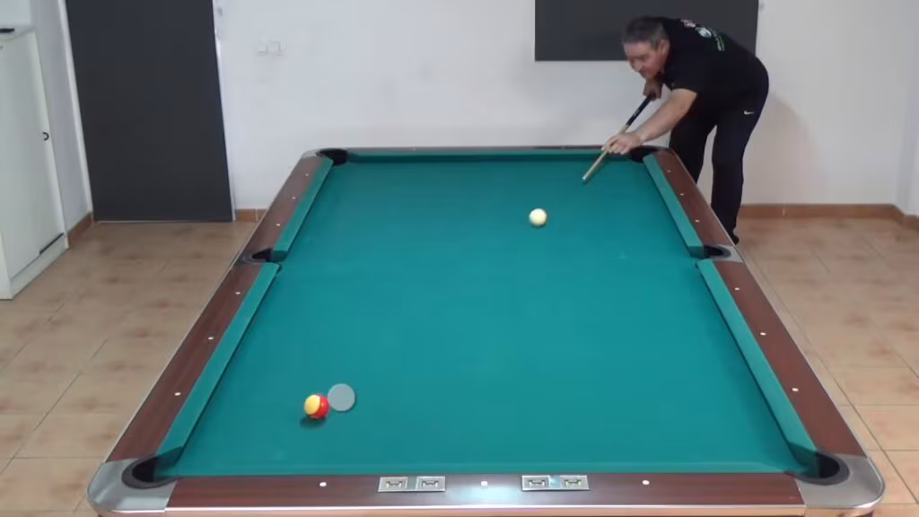 Tiros Largos en Billar American. @José Marí