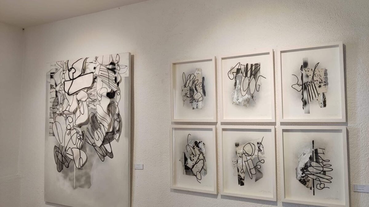 ABARTIUM Galeria de arte expone “Ideogramas” de Anna Gálvez